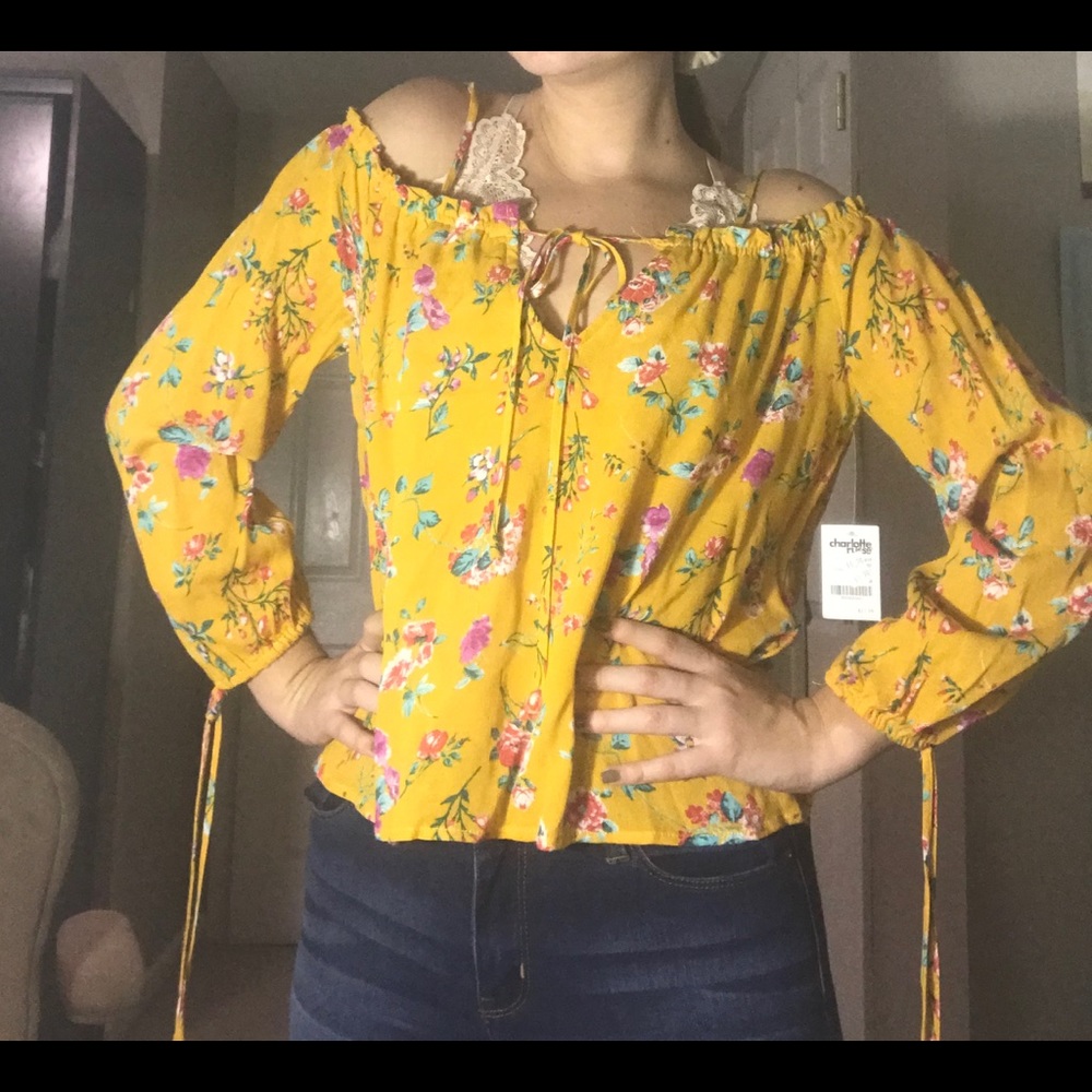 New Charlotte Russe Floral Top